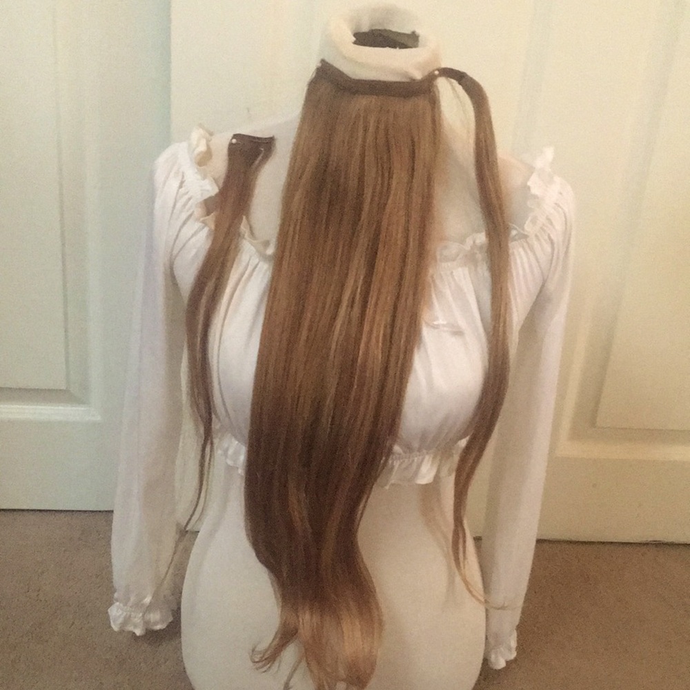 Amazing “Luxy” 20” 100% Real Human Hair Pony Tail Extension